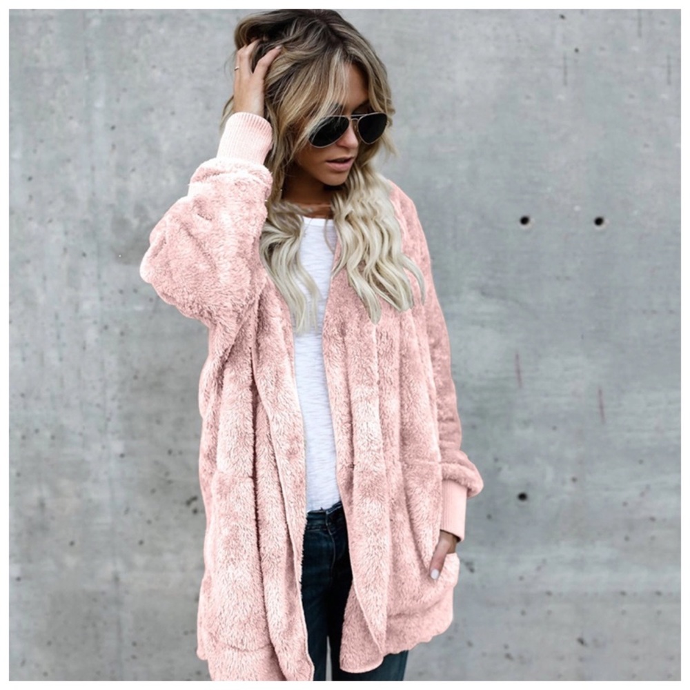 ‼️PRICE FIRM LAST CALL Cozy Soft Sherpa Jacket - Picture 5 of 8